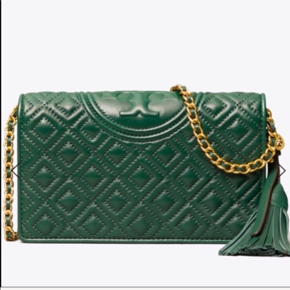 Tory Burch Handbags - 💐TORY BURCH💐🍃 GREEN 🍃quilted, crossbody 💐🌸🌟